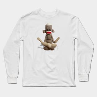 Sock Monkey Long Sleeve T-Shirt